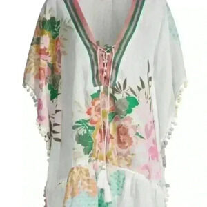 Z and L bohemian beach cover-up new with tags